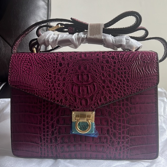 PIFUREN Small Crossbody Bags for Women Leather Top Handle Satchel Handbags - Picture 2 of 6